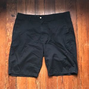 Volcom Black Knee Length Shorts Fitted